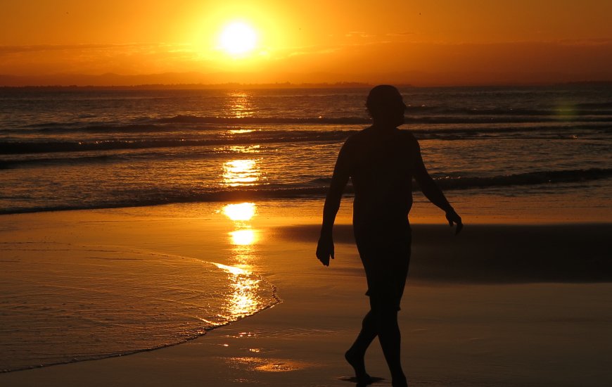Guia de Maraú - Pôr do Sol na Barra Grande