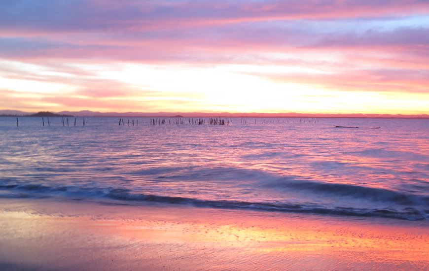 Guia de Maraú - Pôr do Sol na Barra Grande