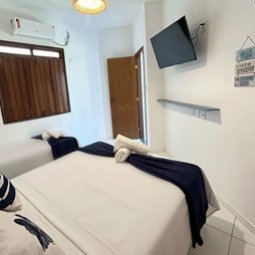 Guia de Maraú - Suíte Tripla Térrea - Pousada Oceâno Atlântico