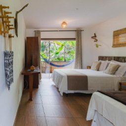 Guia de Maraú - Suíte Duplo Superior - Viking Inn Hotel