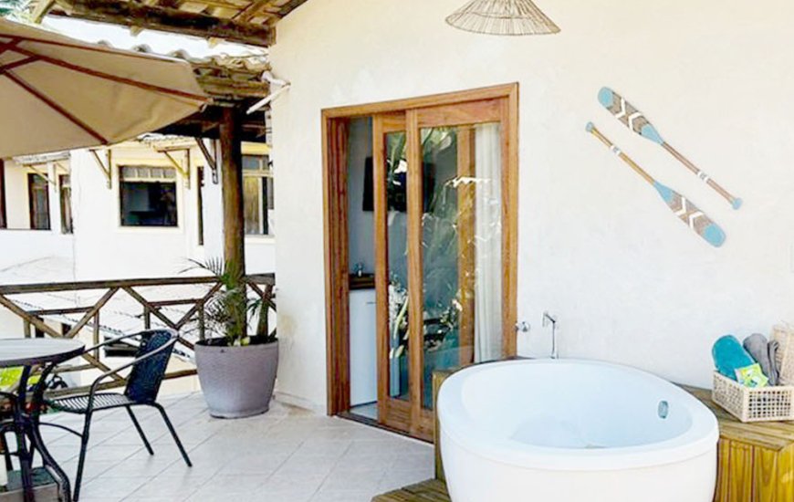 Guia de Maraú - Suíte Master Vista Mar - Pousada Oceâno Atlântico