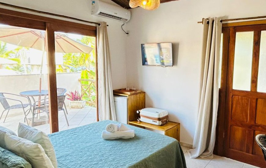 Guia de Maraú - Suíte Master Vista Mar - Pousada Oceâno Atlântico