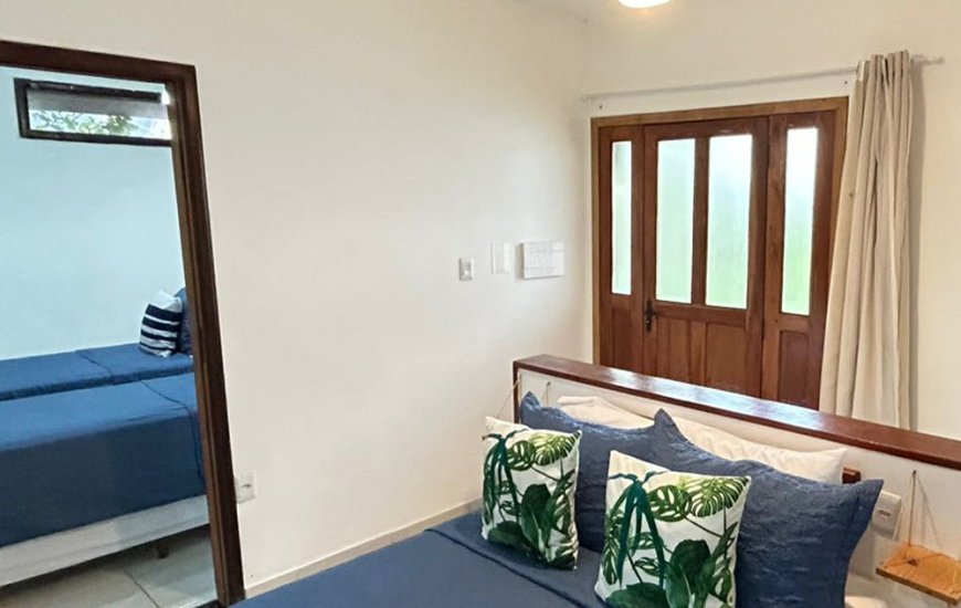 Guia de Maraú - Suíte Quádrupla Térrea - Pousada Oceâno Atlântico