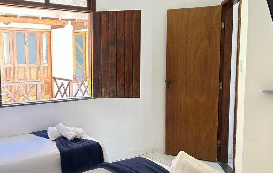 Guia de Maraú - Suíte Tripla Térrea - Pousada Oceâno Atlântico